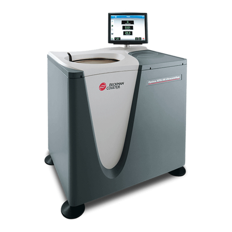 Beckman Coulter Optima XPN User manual Beckman Coulter Optima XPN User manual