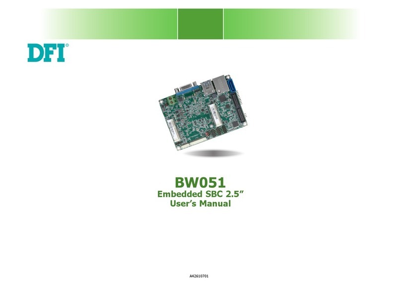 DFI BW051 user manual
