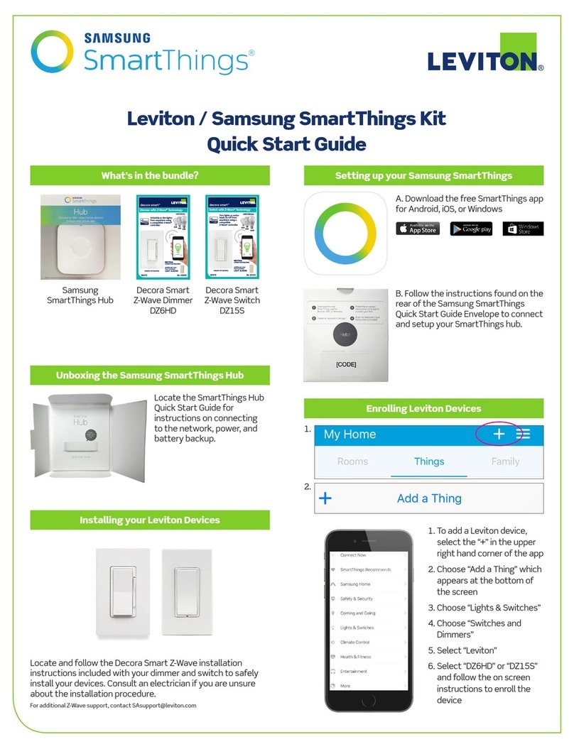 Samsung SmartThings Hub User manual