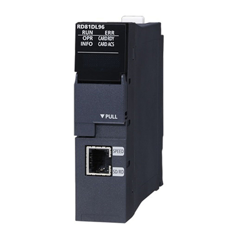 Mitsubishi Electric RD81DL96 User manual