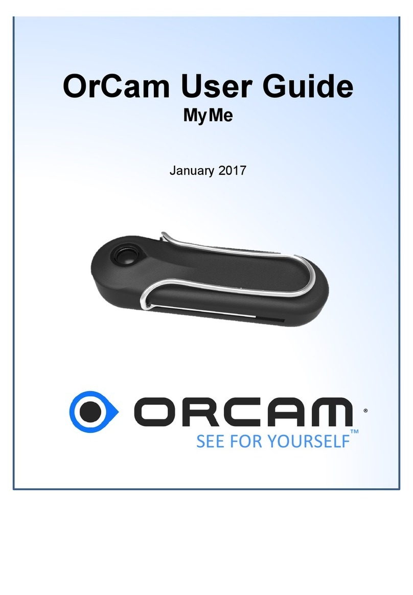 Orcam MyMe user guide