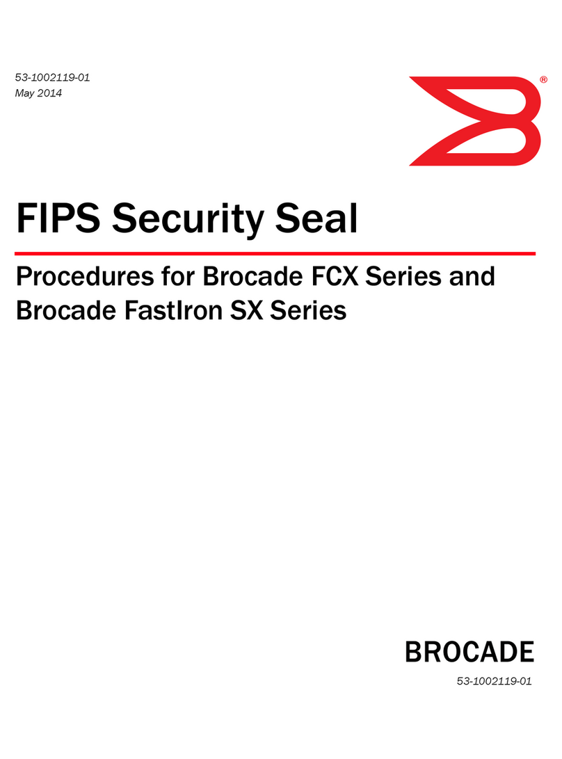 Brocade Communications Systems FCX 624S manual