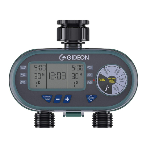 Gideon G838-2PWtrTmr User manual