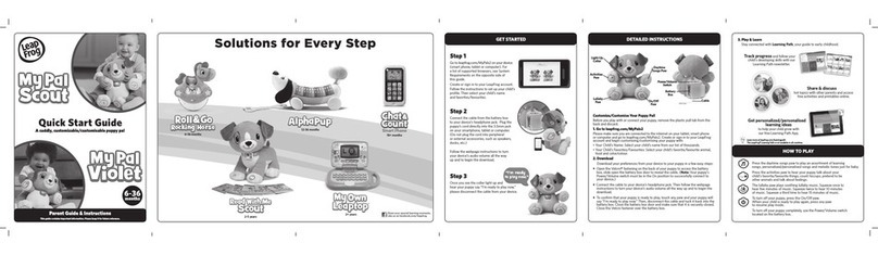 LeapFrog Roll&Go Rocking Horse User manual