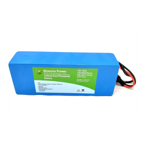 Bioenno Power BLF-1212A User manual