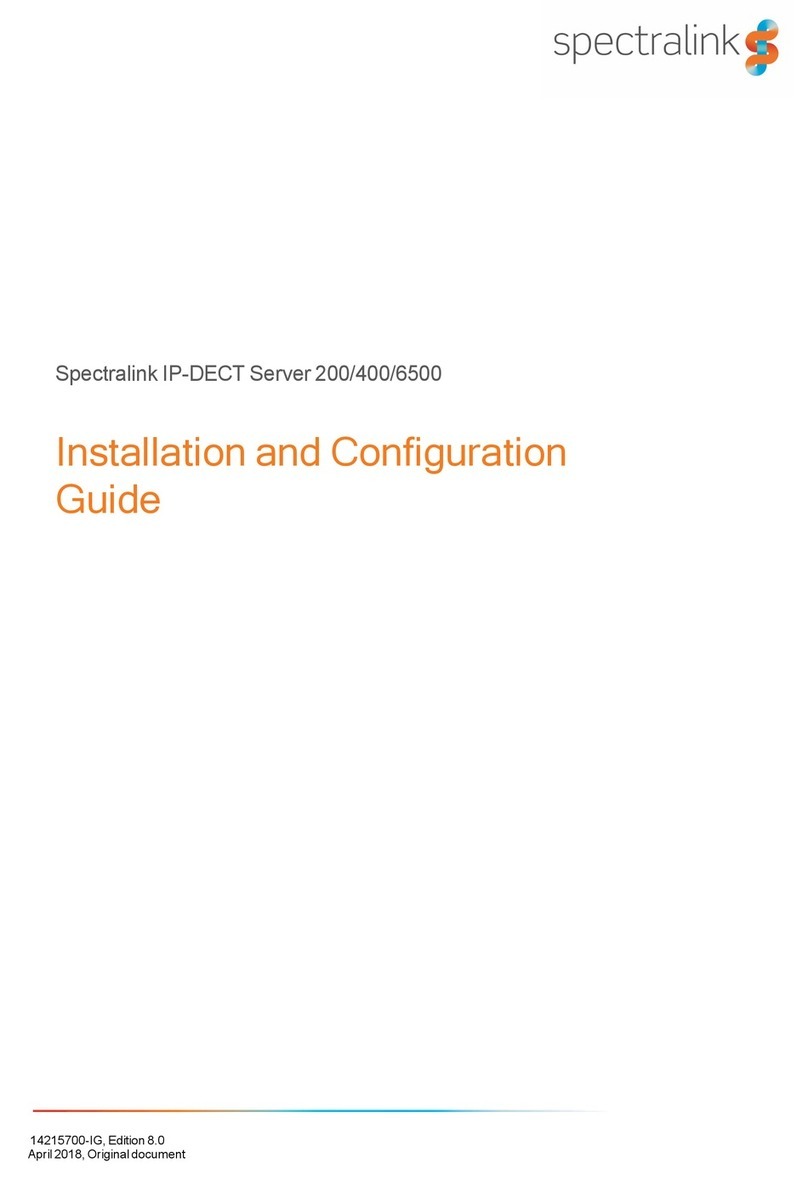 SpectraLink IP-DECT 200 Installation and configuration guide