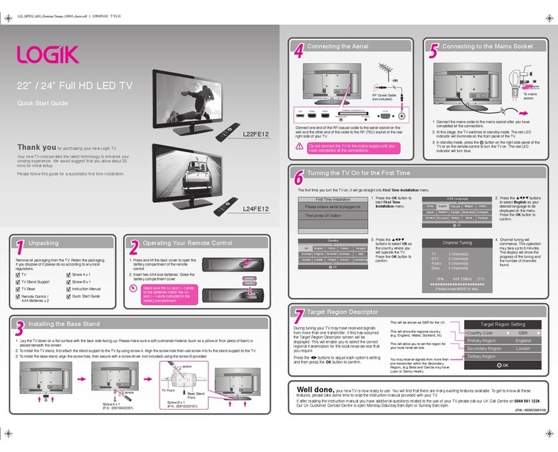 Logik L22FE12 User manual