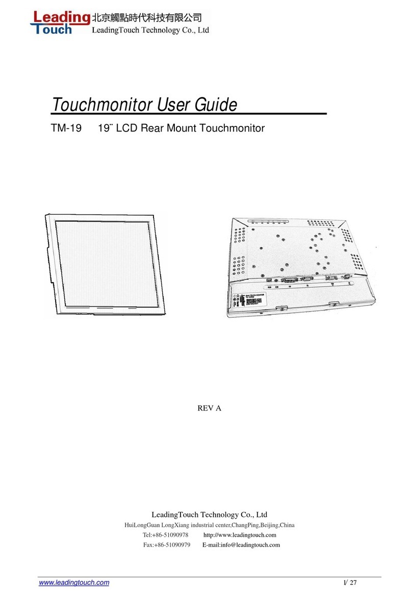 Leadingtouch TM-19 User manual