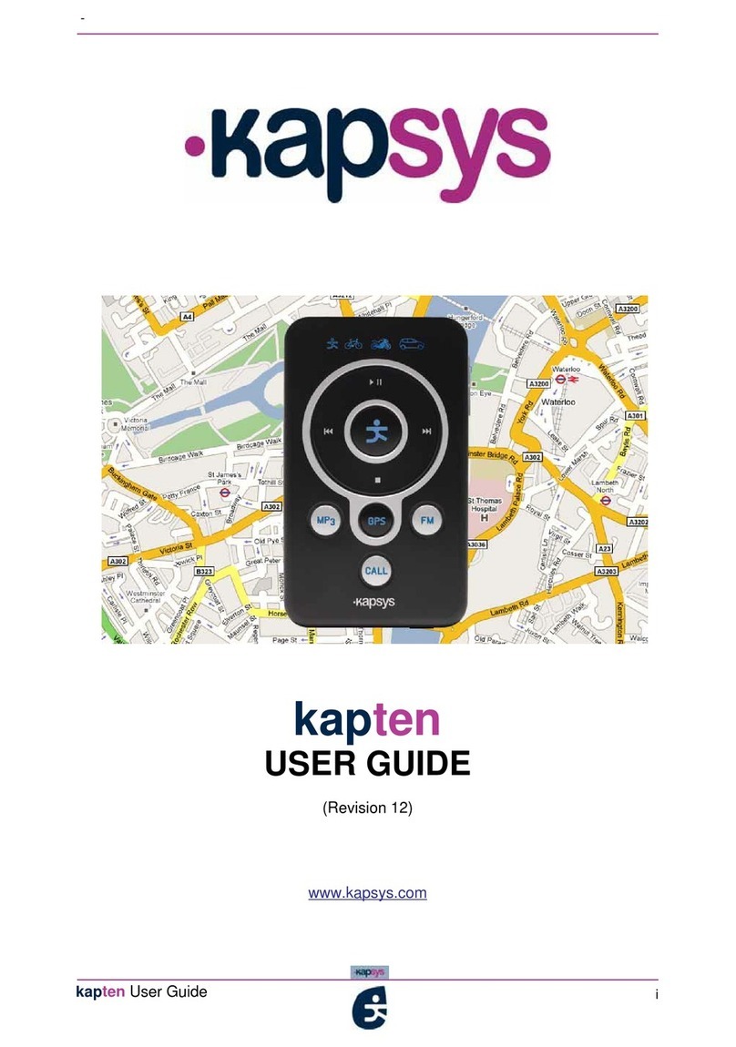 Kapsys kapten user guide