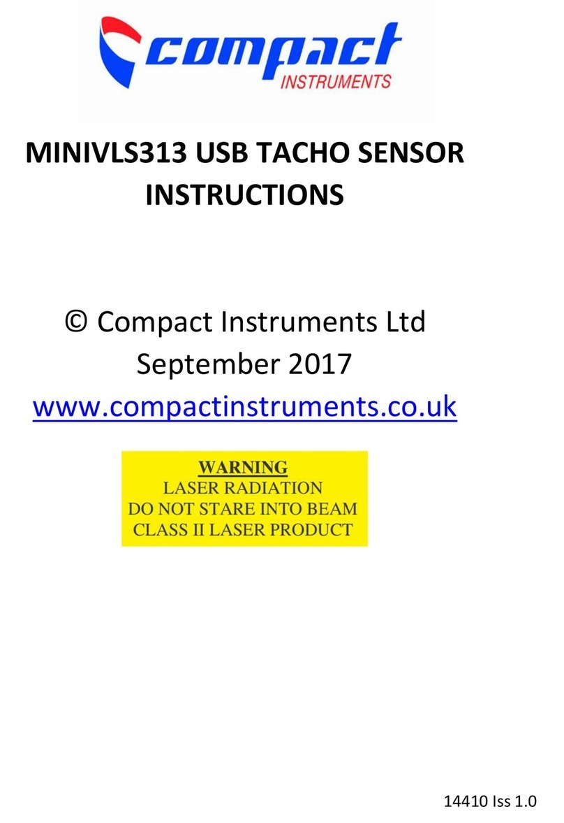 Compact Instruments MINIVLS313 instructions