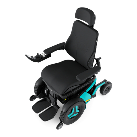 Permobil F5 Corpus User manual