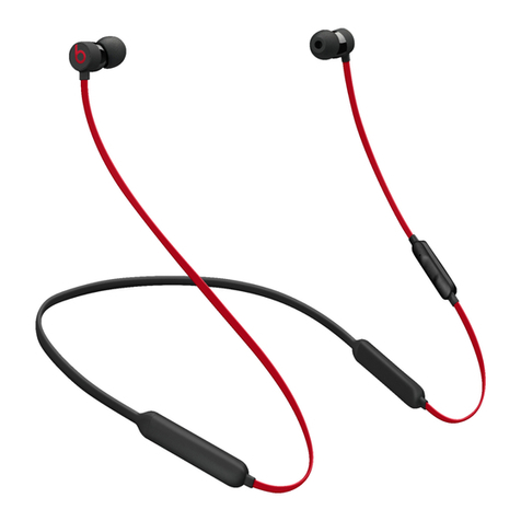 Beats Electronics BEATS X quick start guide
