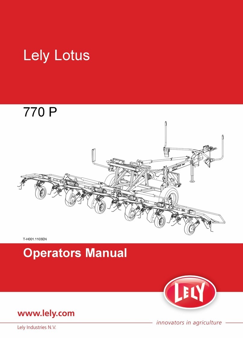 LELY 770 P Operator's manual