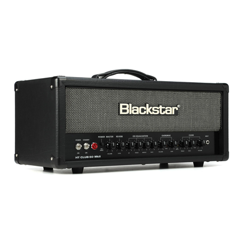BLACK STAR HT CLUB 50 quick start guide