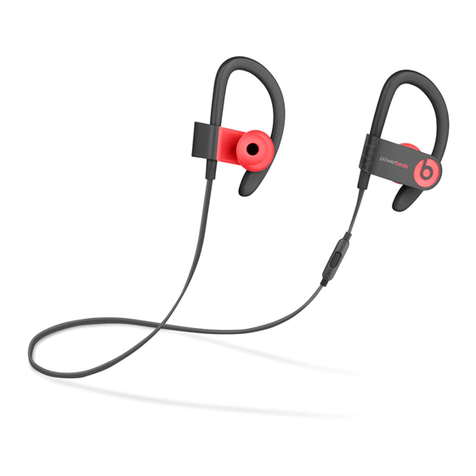 Beats Electronics POWERBEATS3 WIRELESS Quick start up guide