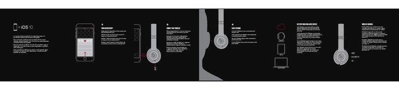 Beats Electronics SOLO3 WIRELESS quick start guide