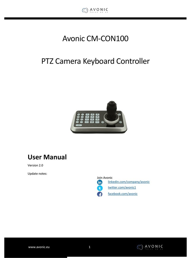 Avonic CM-CON100 user manual