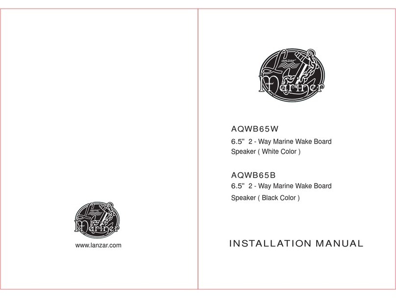 Mariner AQWB65W installation manual