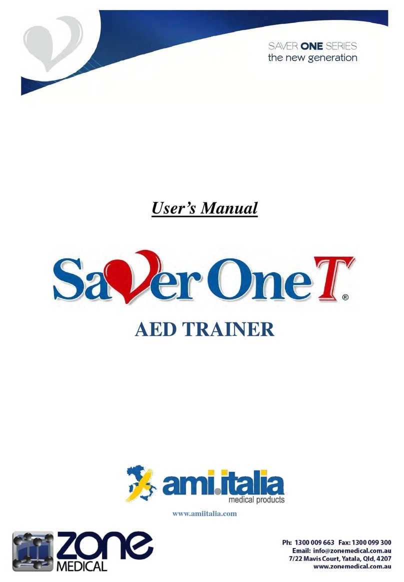 ZONE Medical Saver One T user manual ZONE Medical Saver One T user manual