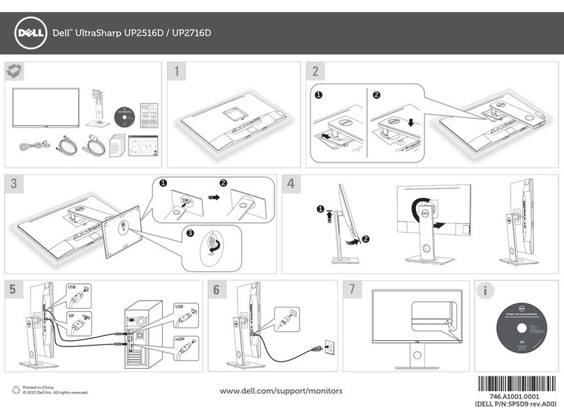 Dell UltraSharp UP2516D User manual