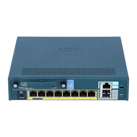 Cisco 5505 - ASA Firewall Edition Bundle User manual Cisco 5505 - ASA Firewall Edition Bundle User manual