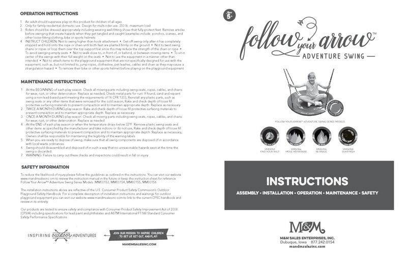 M&M FOLLOW YOUR ARROW instructions