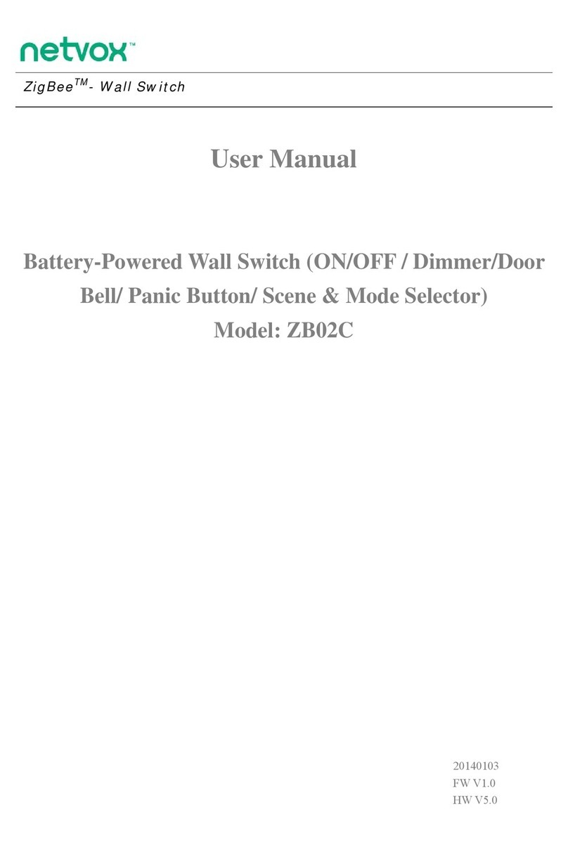 netvox ZB02C User manual