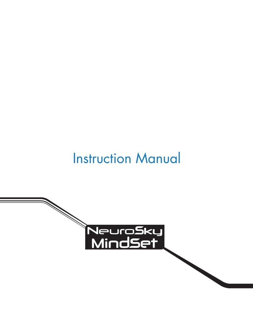 NeuroSky MindSet User manual
