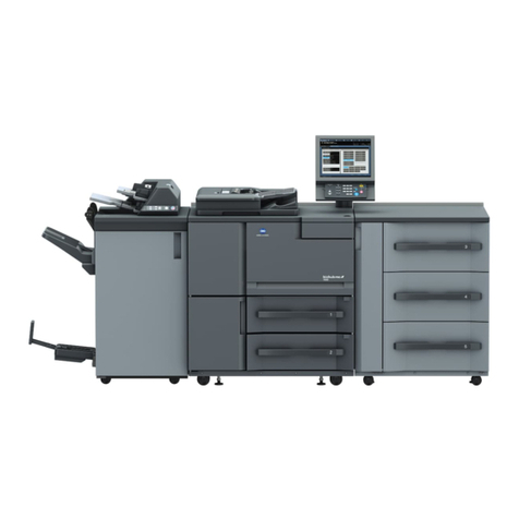 Konica Minolta bizhub pro 1100 User manual Konica Minolta bizhub pro 1100 User manual