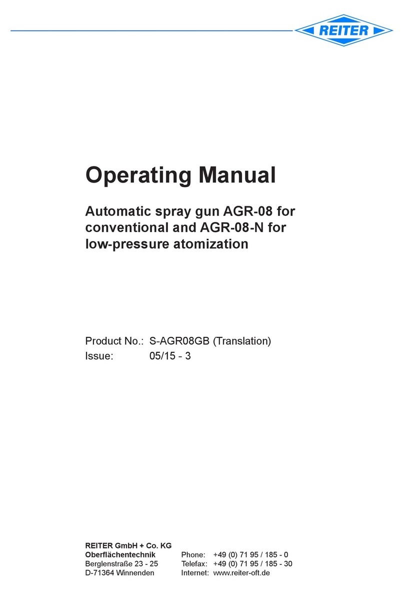 REITER AGR-08-N operating manual