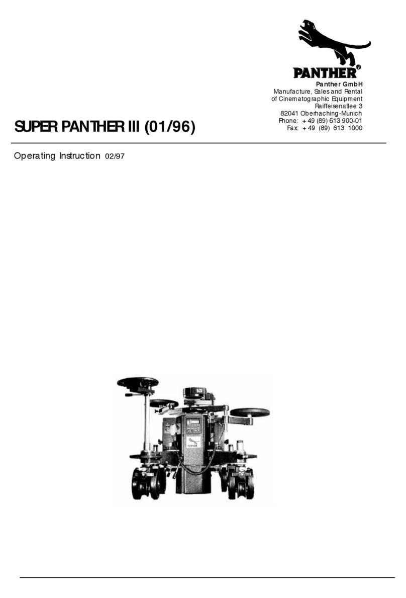 Panther Super Panther III operating instructions
