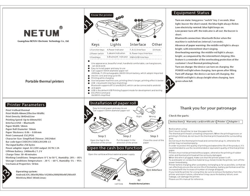 Netum NT-1800 manual