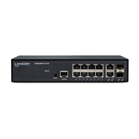Lancom GS-2310 Quick reference guide Lancom GS-2310 Quick reference guide