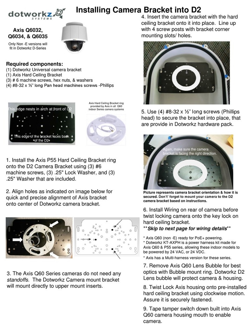 Axis Q6032 User manual Axis Q6032 User manual