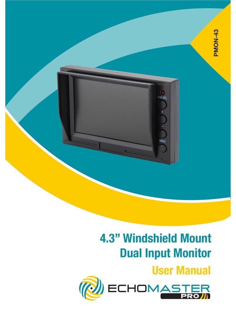 Echomaster PMON-43 user manual Echomaster PMON-43 user manual