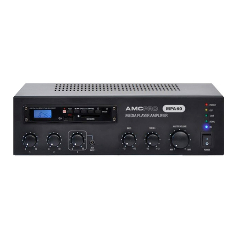 AMC MPA 60 User manual