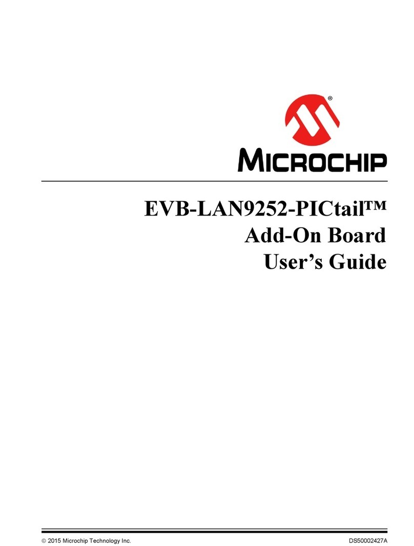 Microchip Technology EVB-LAN9252-PICtail User manual