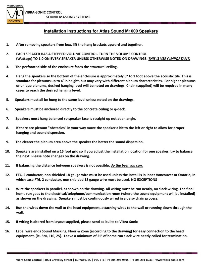 Atlas M1000 User manual