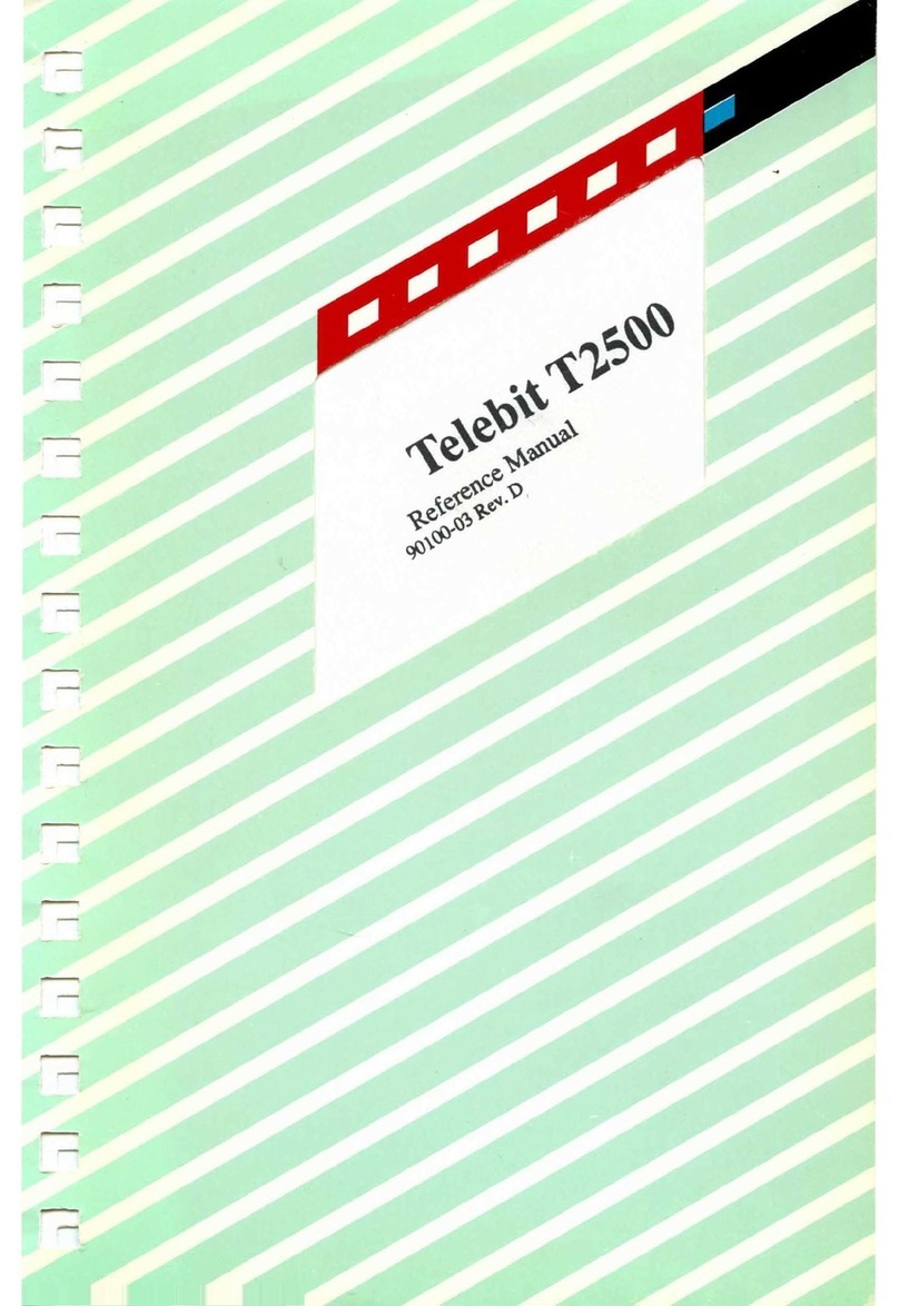 Telebit T2500 User manual