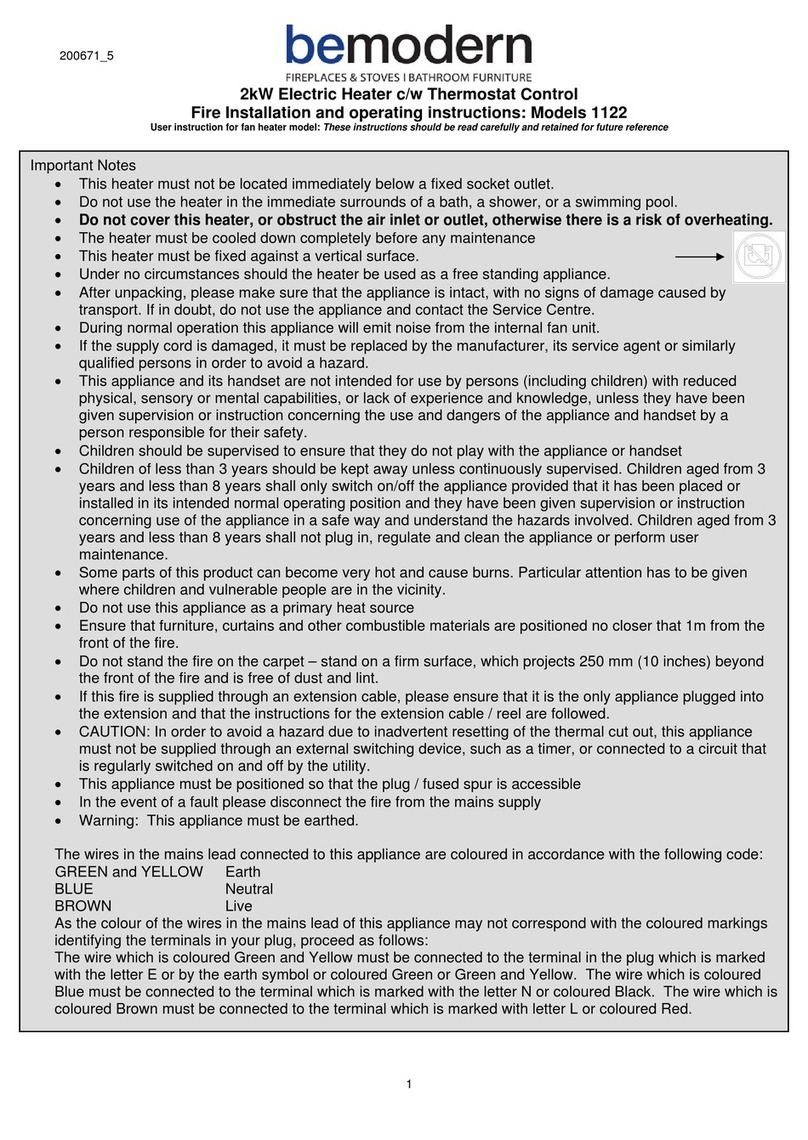 bemodern 1122 User manual