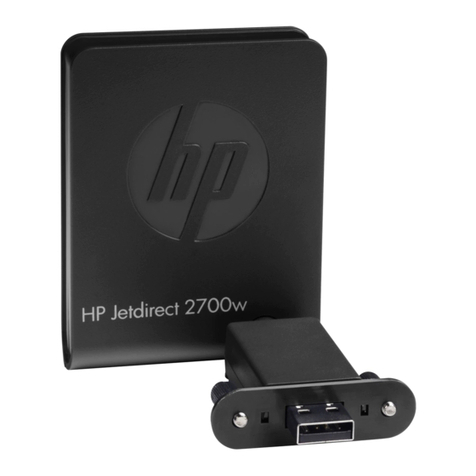 HP Jetdirect 2700w Setup guide