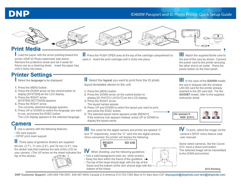 DNP ID400W User manual