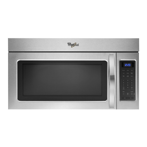 Whirlpool WMH31017 installation instructions