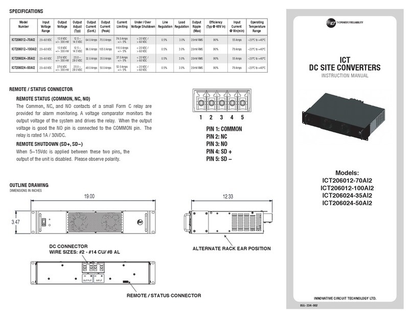 ICT ICT206012-100AI2 instruction manual