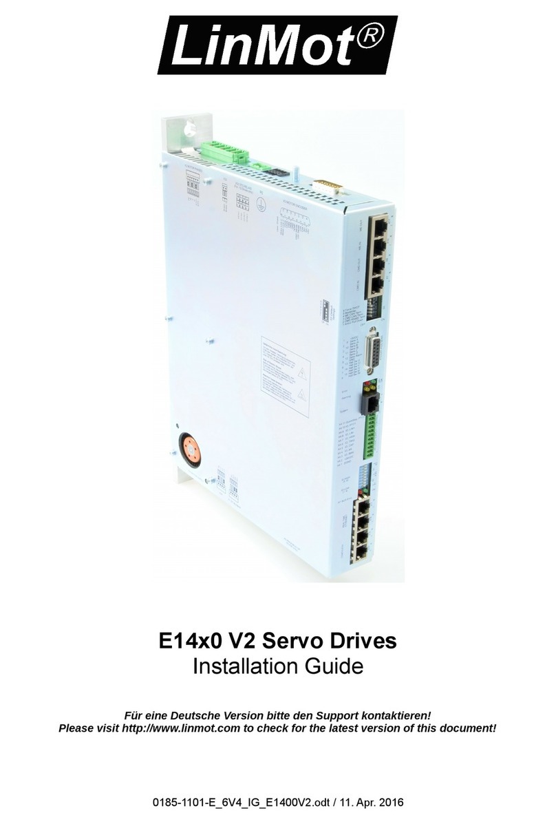 LinMot E1450-PL-QN-0S User manual LinMot E1450-PL-QN-0S User manual