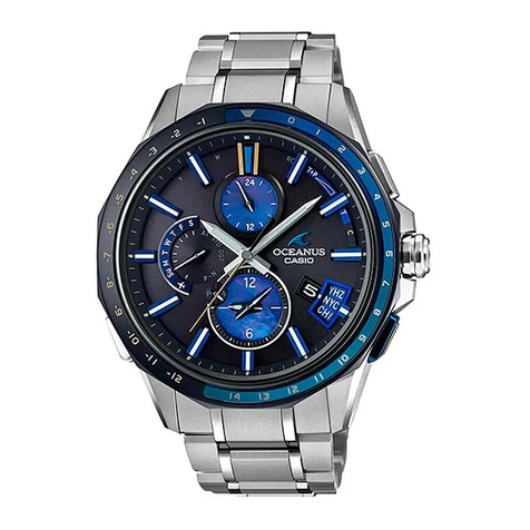 Casio Oceanus OCW-G2000S-1A User manual