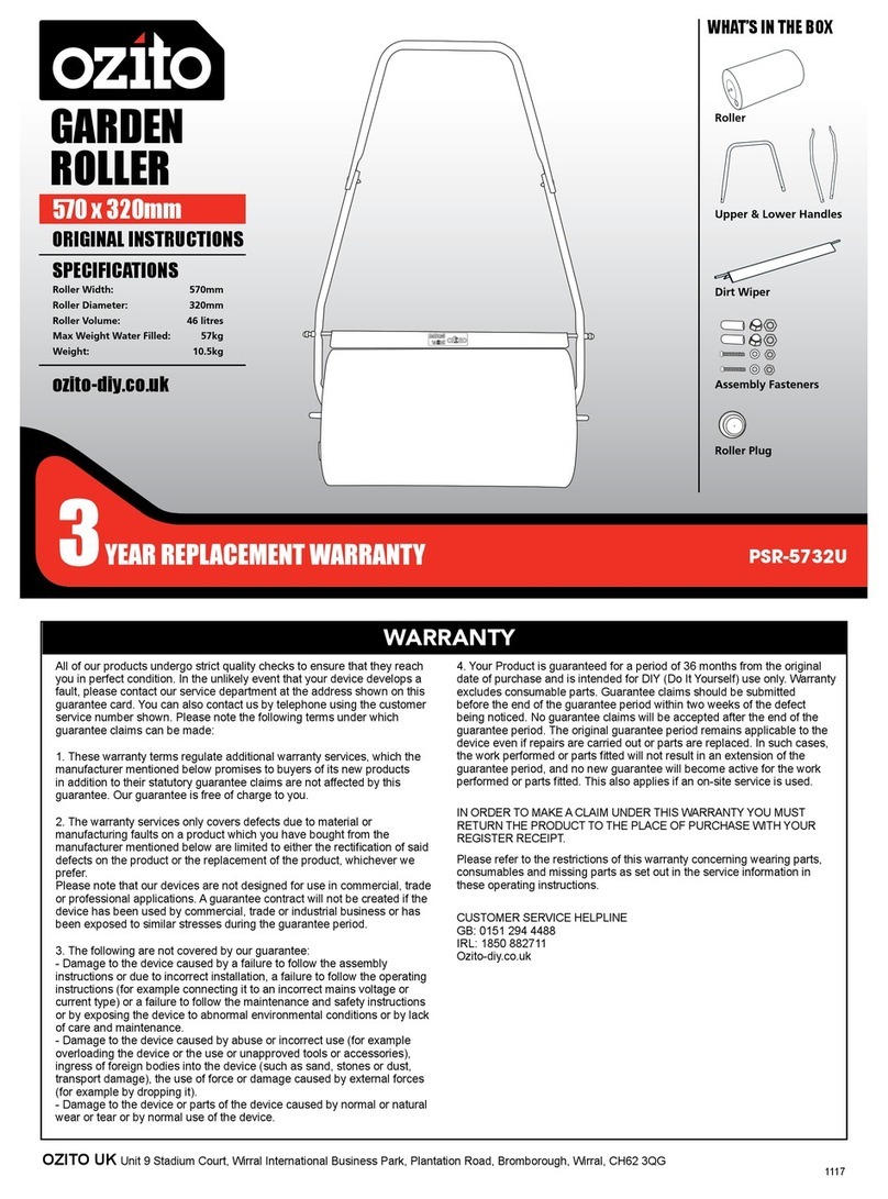 Ozito PSR-5732U Original instructions