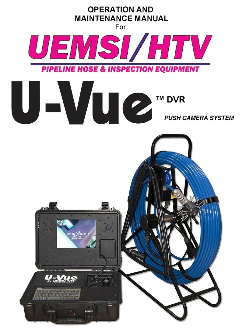Uemsi U-VUE Operation and maintenance manual