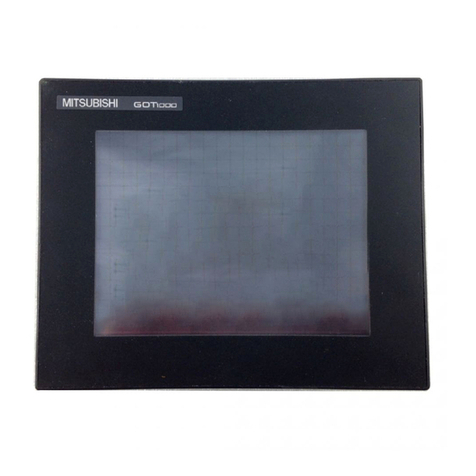 Mitsubishi GT1040-QBBD User manual Mitsubishi GT1040-QBBD User manual