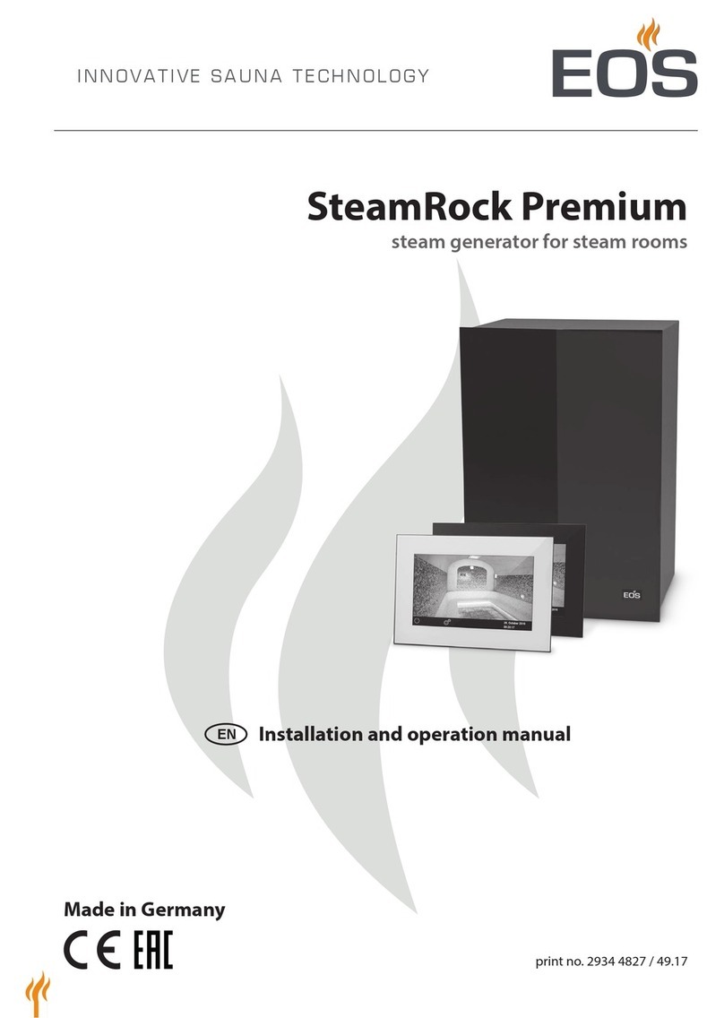 EOS SteamRock Premium User manual